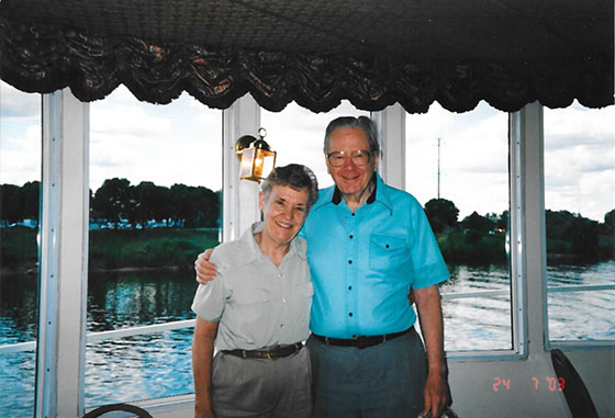 Dr. Irving J. Pflug and Ann Nicholas Dr. Irving J. Pflug and Ann Nicholas