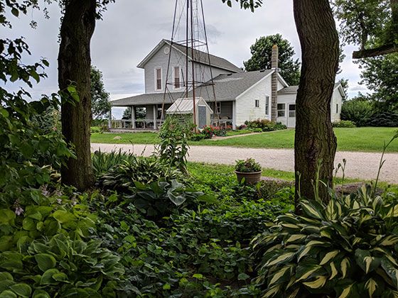 Garden on Ponderosa Farm, Otterbein, IN